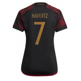 Tyskland Kai Havertz #7 Borta Kläder Dam VM 2022 Kortärmad